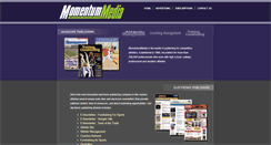 Desktop Screenshot of momentummedia.com