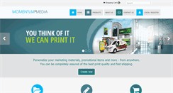 Desktop Screenshot of momentummedia.us